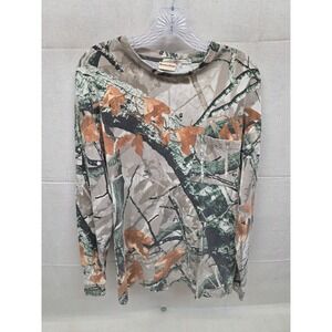 Outfitters Ridge Mens Fusion 3-D Camo Long Sleeve T-Shirt Hunting Camouflage